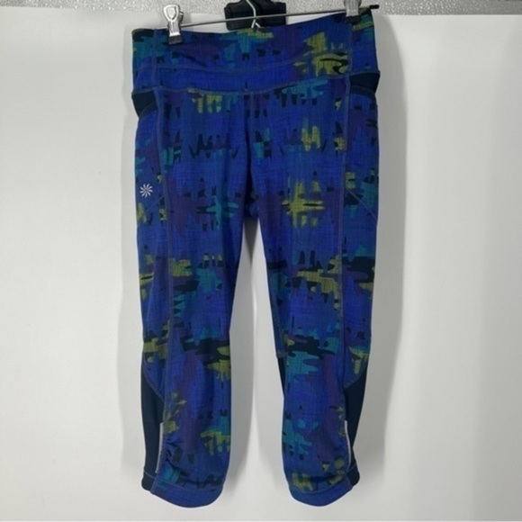 5/$25 SALE ATHLETA crop blue leggings size XXS - Picture 1 of 6